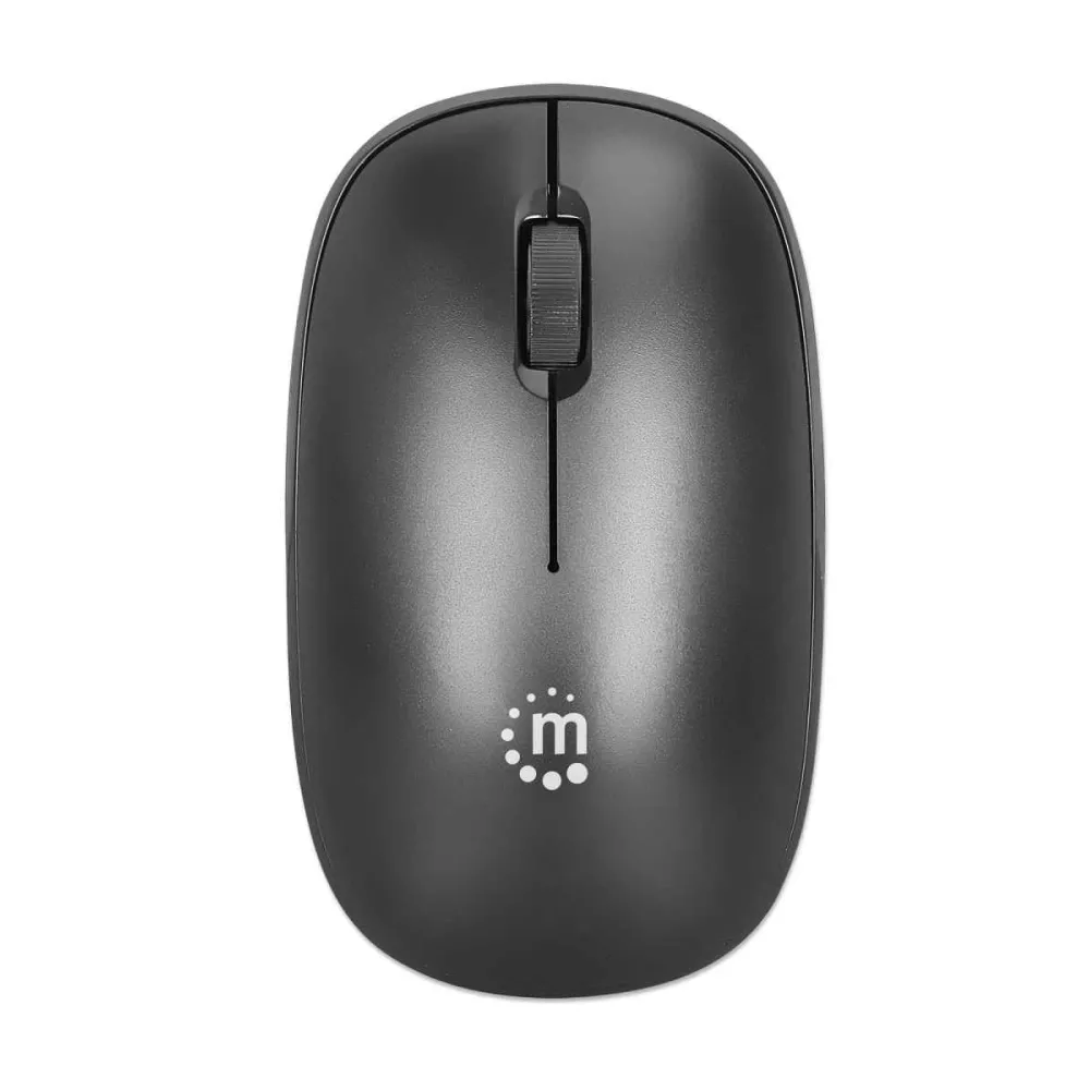 Mouse wireless 190312 Manhattan MW3050 1200dpi, negru