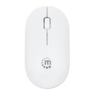 Mouse wireless Manhattan 190152, 1000dpi, USB, alb