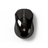 Mouse wireless Nedis, 1600DPI, 3 butoane, negru
