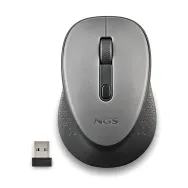 Mouse wireless NGS Dew Gray, 1600dpi, silent click, gri