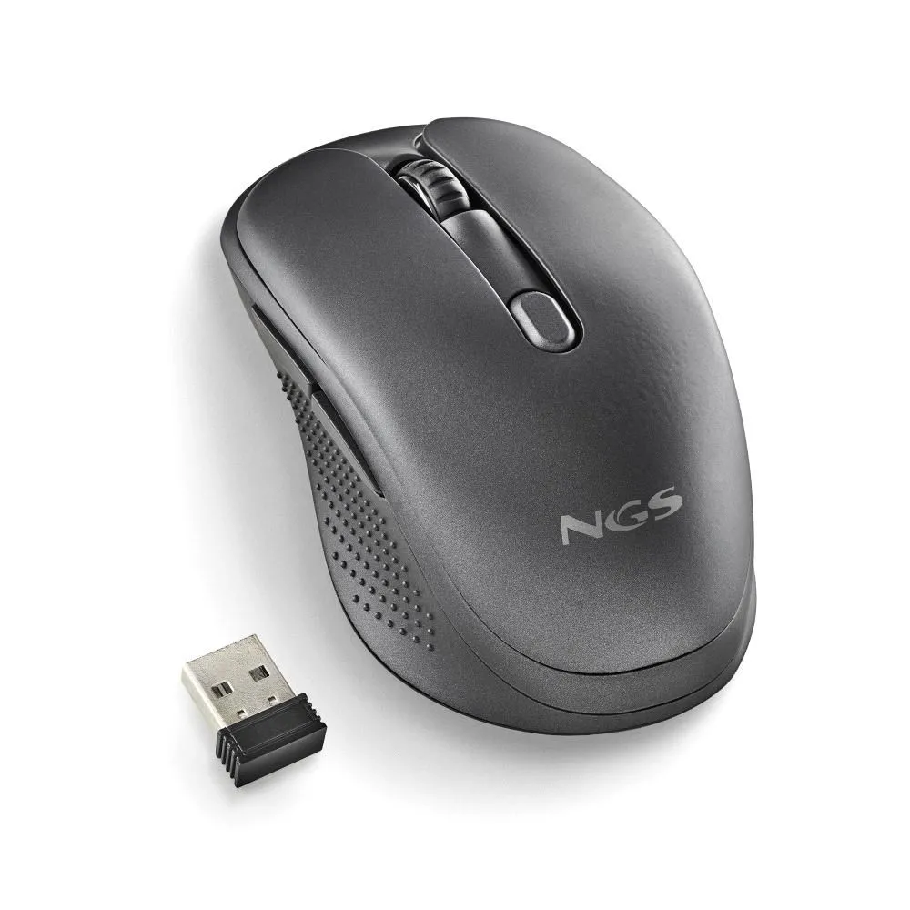 Mouse wireless reincarcabil NGS Evo Spook, 1600dpi, negru