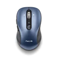 Mouse wireless reincarcabil NGS Infinity-RB, Bluetooth 5.1, 3200dpi, silent click, USB-C, albastru