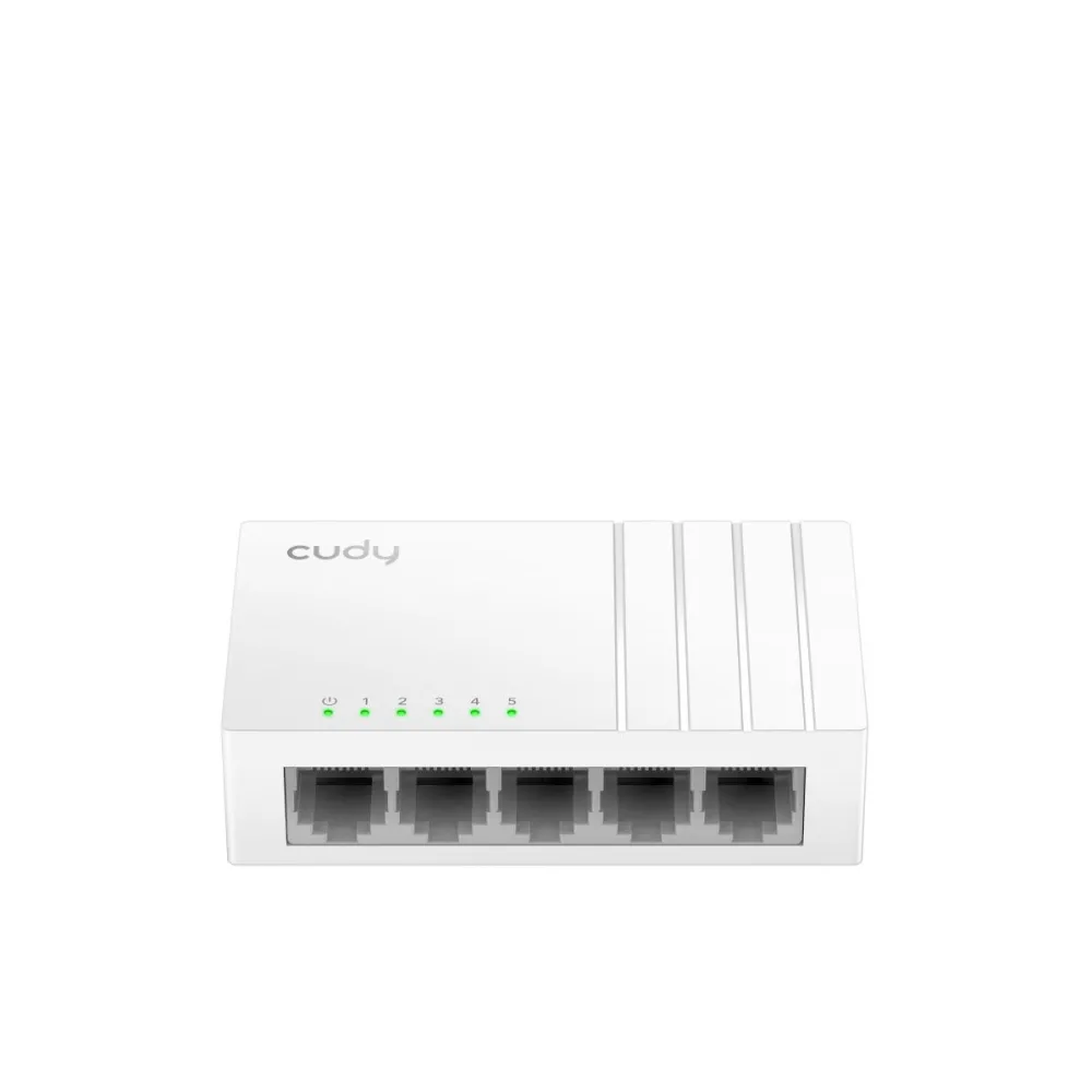 Switch Desktop 5 porturi Gigabit, alb, Cudy GS105U