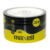 CD-R 700MB, 52x, 50 buc pe folie, Maxell
