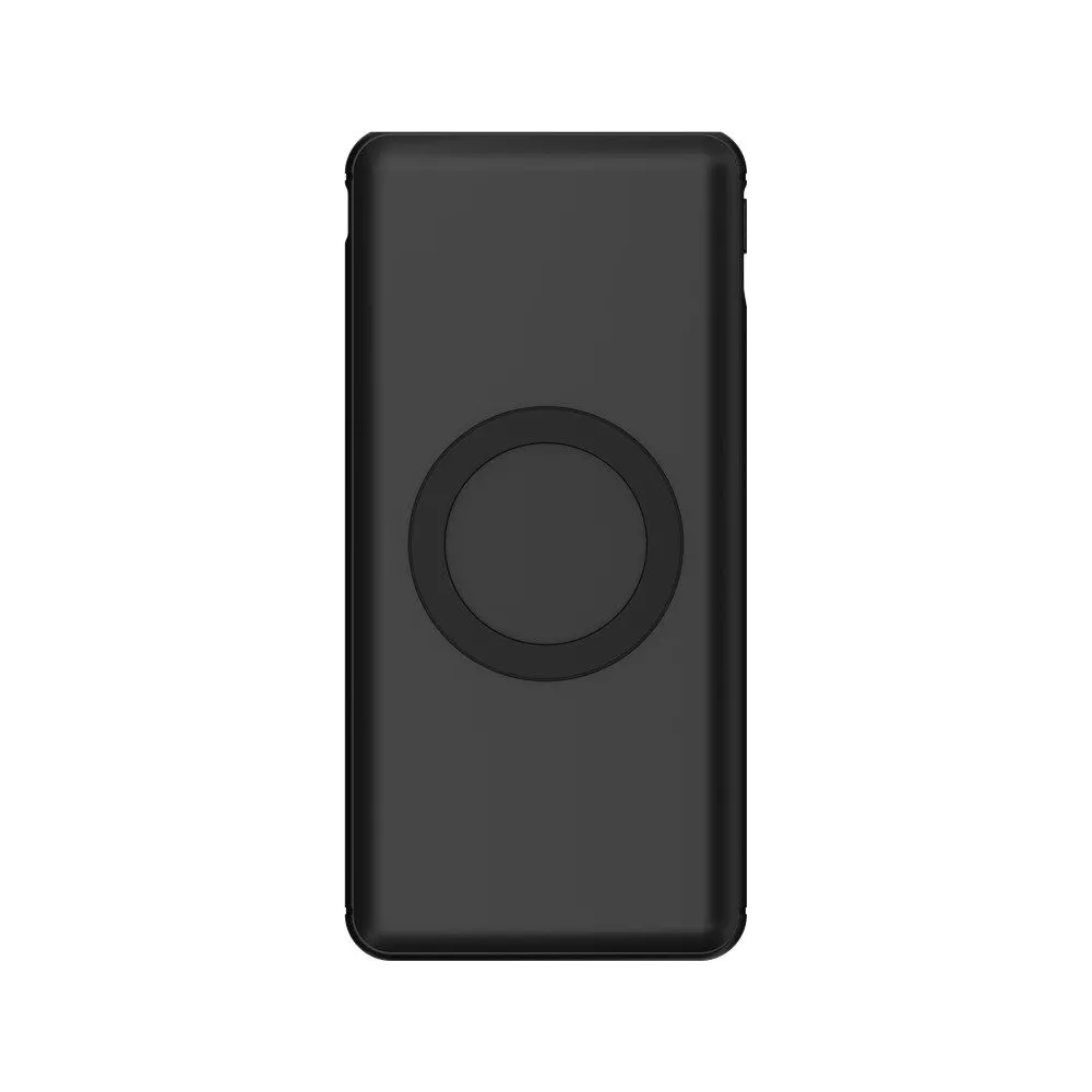 Acumulator extern wireless, 10000mAh, USB-C, PD, QC3.0, Goobay