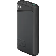 Acumulator extern, 20000mAh, USB-C, PD, QC 3.0, Goobay