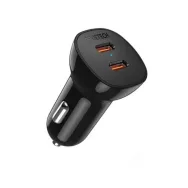 Incarcator auto Choetech TC0008, 2x USB-C, PD 40W, negru