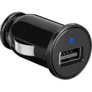 Incarcator auto Goobay, 1x USB-A 1A, negru
