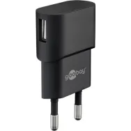 Incarcator retea Goobay, 1x USB-A 1A, negru