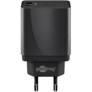 Incarcator retea Goobay, 1x USB-A QC3.0, 18W, negru