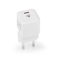 Incarcator retea Nedis, 3A, USB-C, PD 20W, alb