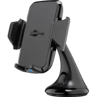 Incarcator auto wireless cu ventuza, Qi, 10W, negru, Goobay