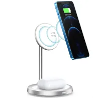 Incarcator wireless Magsafe 2 in 1, Choetech T575-F, PD 30W