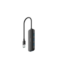 HUB USB 3.0 Cudy UH40A, 4x USB3.0, negru