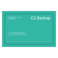Synology C2 Backup 500 GB 1 year