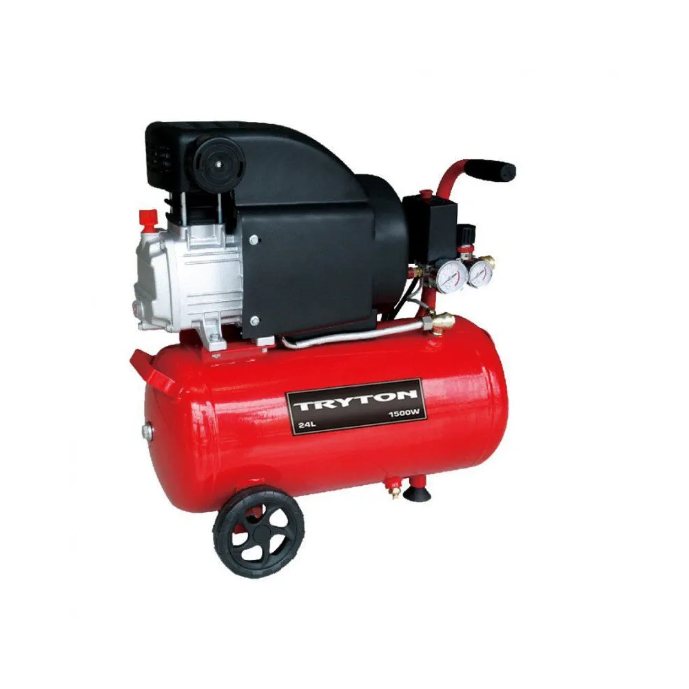 COMPRESOR AER CU ULEI - 8BAR / 206L/MIN / 1500W / 24L