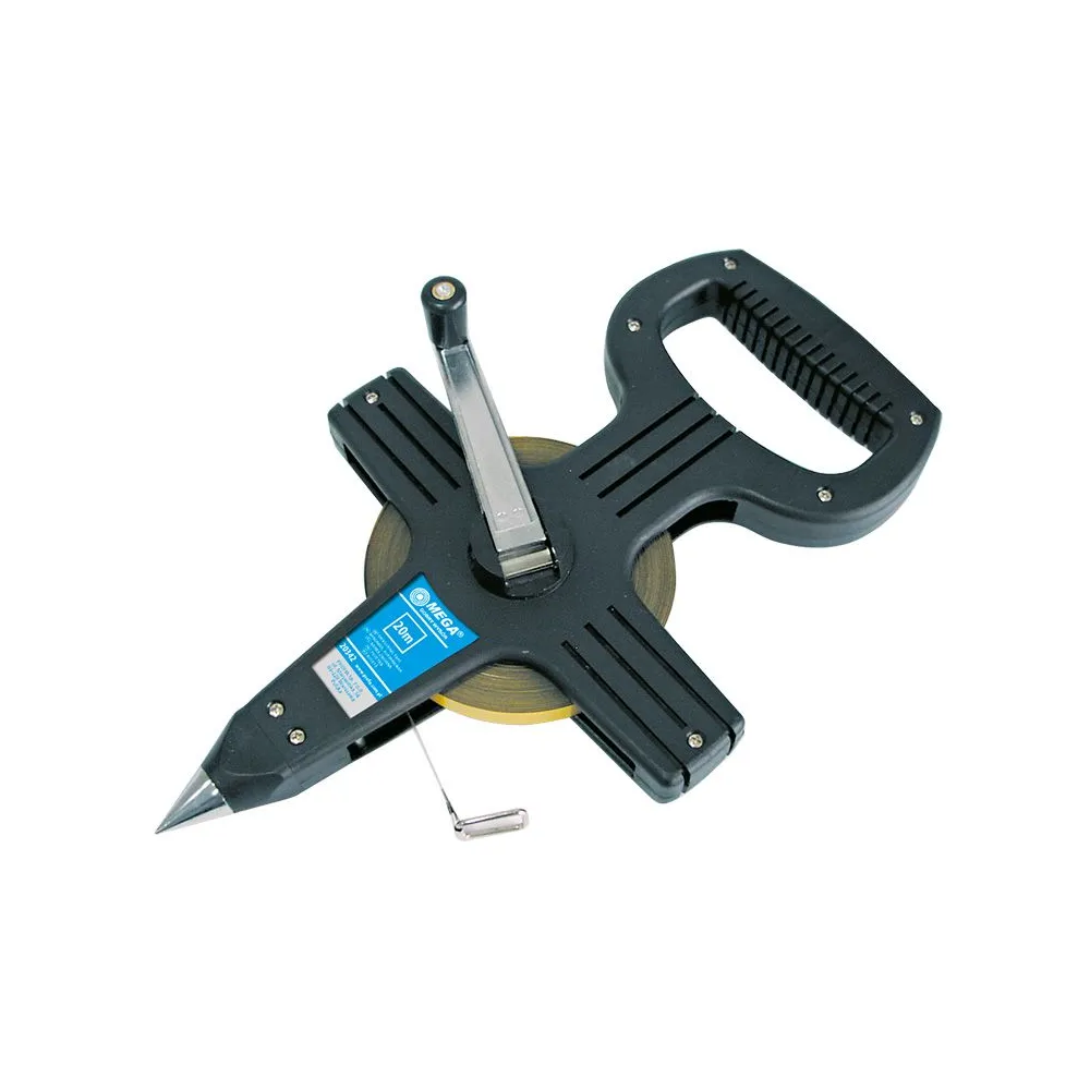 RULETA LUNGA CU BANDA METALICA SI MANER 20M