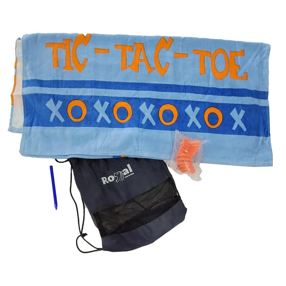 Kit plaja-prosop Tic-tac-toe