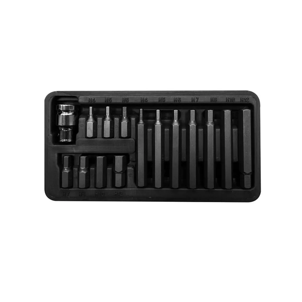 SET VARFURI HEXAGONALE CR-VA S2 - 15P.