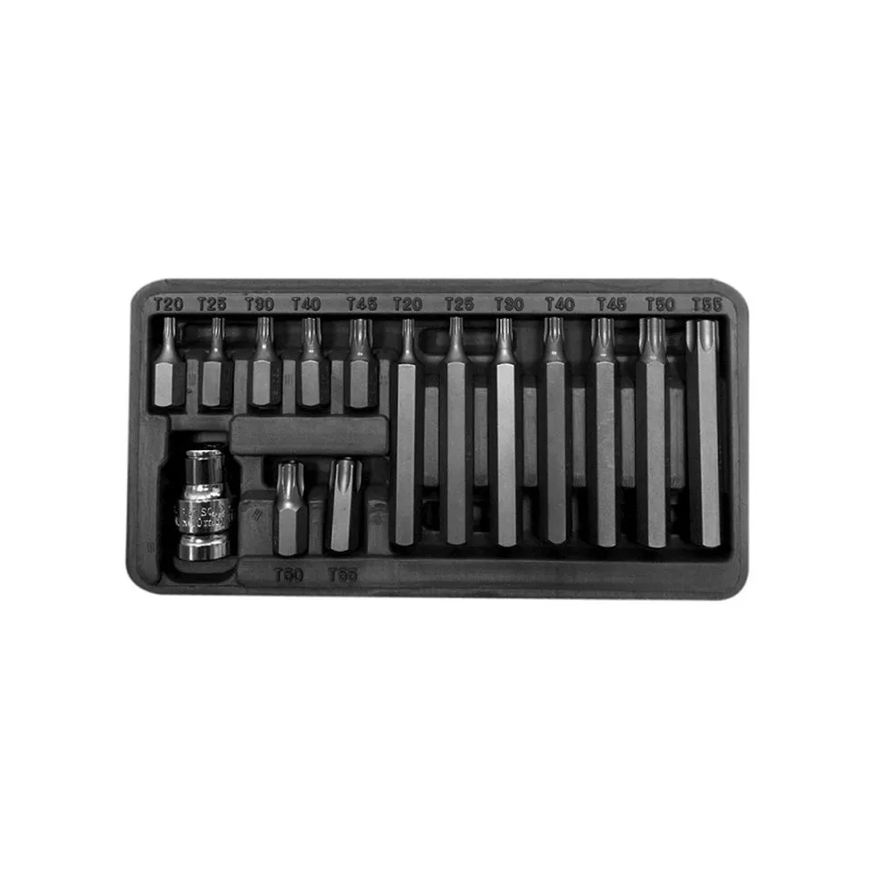 SET VARFURI TORX CU ORIFICIU CR-VA S2 - 15P.