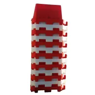 Parapet rutier TEKCNOPLAST 100 x 40 x H 70 cm alb