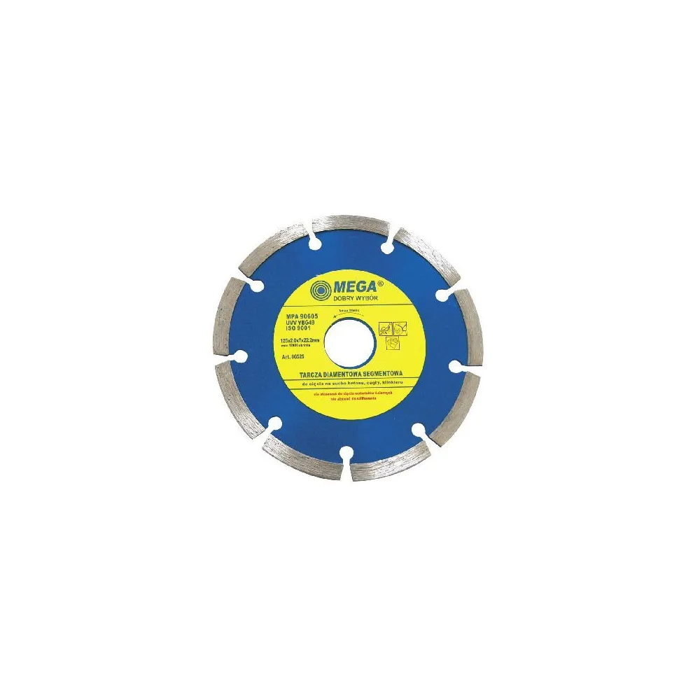 DISC DIAMANTAT SEGMENTAT 125MM