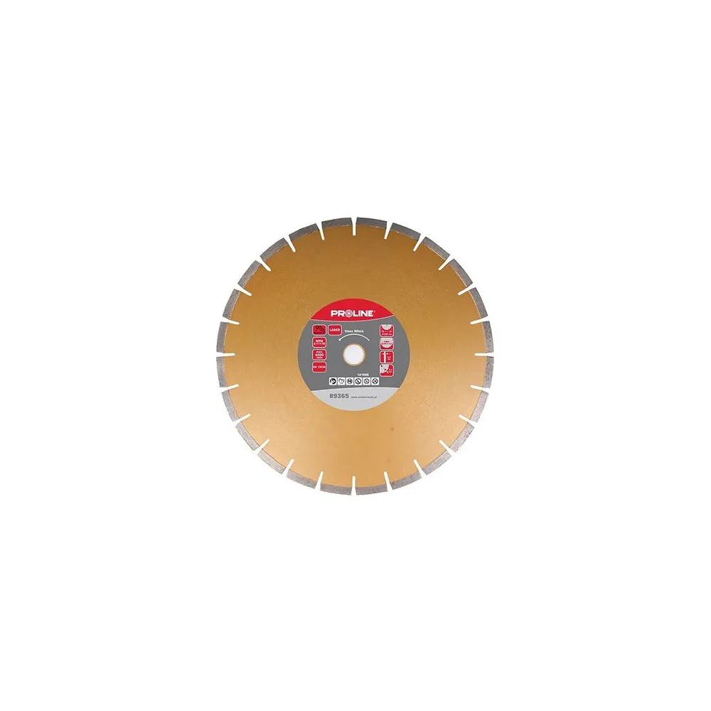 DISC DIAMANTAT SEGMENTAT LASER DE GRANIT 350MM / 25.4MM