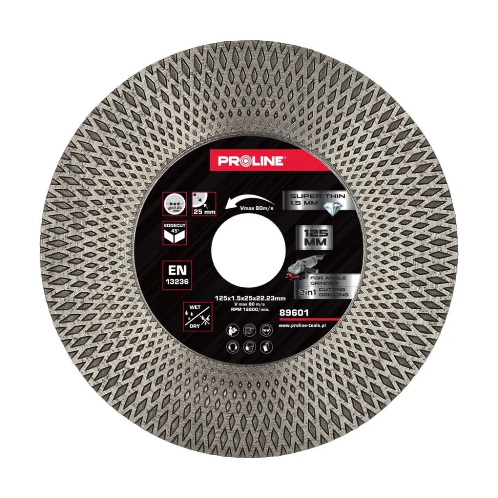 DISC DIAMANTAT SUBTIRE DEBITARE-SLEFUIRE 125MM