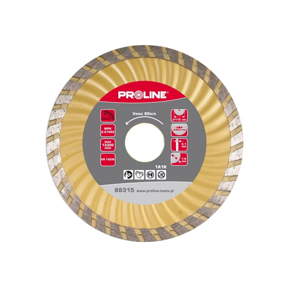 DISC DIAMANTAT TURBO CANELAT SUPER DUR 230MM