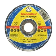 DISC DEBITARE INOX 125X1.0MM / A60TZSPECIAL