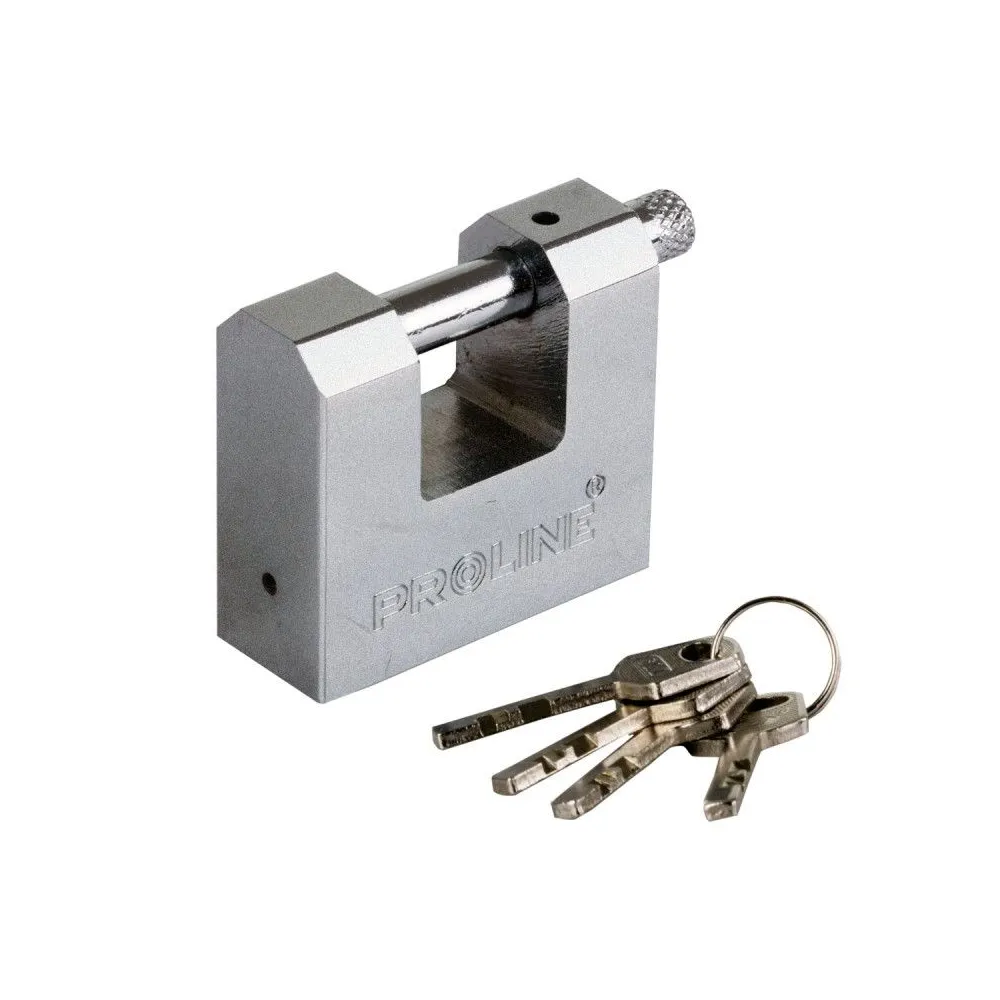 LACAT SECURIZAT CU TIJA INTERNA DREAPTA 80MM