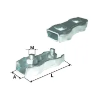 BRIDA FIXARE DUBLA M4 / 7X35MM