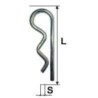 SIGURANTA SPLINT ARCUITA 2.0MM / 50MM