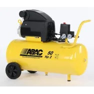 Compresor de aer cu piston - 1.5 kW, 190 L/min, 8 bari - Rezervor 50 Litri - ABAC-MONTE-CARLO-B20-BASELINE