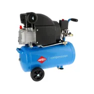 SH-RESIGILAT-Compresor de aer profesional cu piston - Blue Series 1.5kW, 196L/min, 8 bari - Rezervor 24 Litri - AirPress-HL310/2