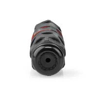 Cuplaj modular Cat6 RJ45 mama - RJ45 mama, negru, Nedis