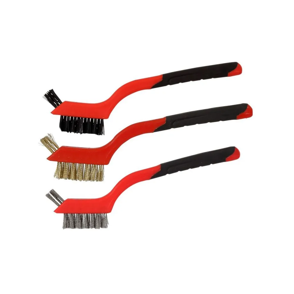 SET PERII CURATARE CU FIRE INOX-ALAMA-PLASTIC - 3P.