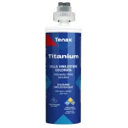 Adeziv Vinilester transparent ultrarapid, pentru lipiri 45° placi multi-material - Tenax Titanium Cartus 250ml