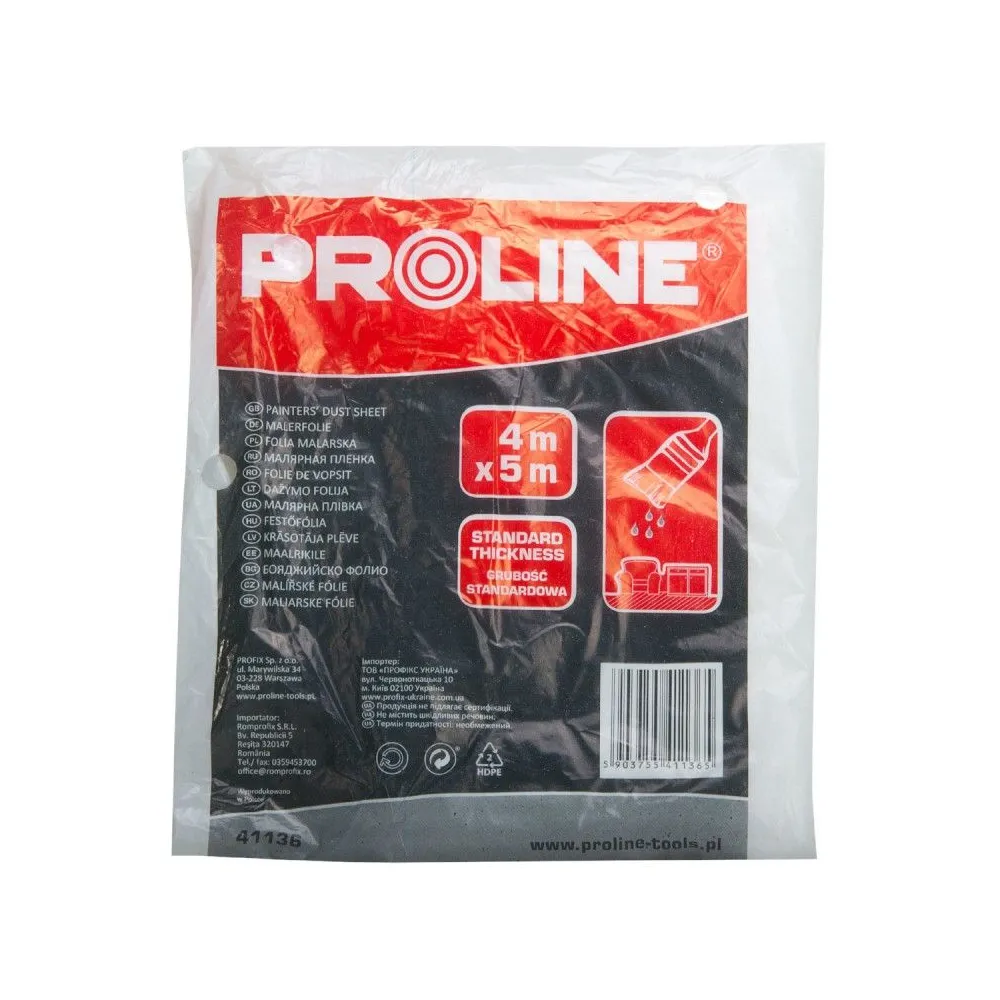 FOLIE PROTECTOARE - 4X5M / SUBTIRE