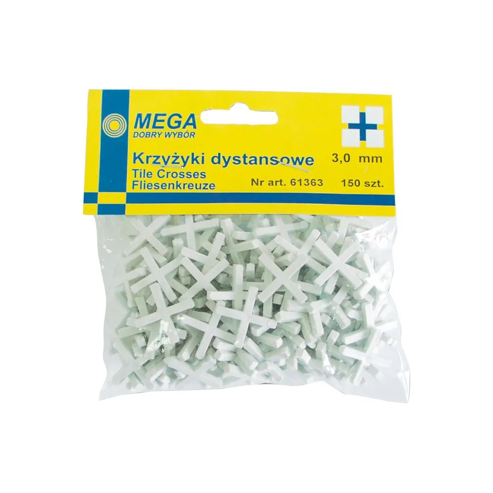 DISTANTIERE FAIANTA TIP CRUCE 12.0MM, 15/SET