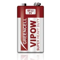 BATERIE SUPER-HEAVY-DUTY 9V 6F22