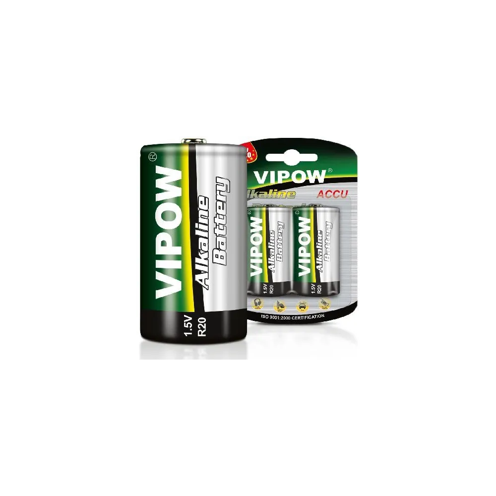 BATERIE ALCALINA 1.5V D-LR20 / BLISTER, 2/SET