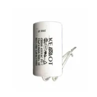 CONDENSATOR MOTOR CU FIR CONECTOR -  7.50UF / 450V