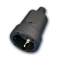 CUPLA STECHER LINIAR CAUCIUCAT CU MANSON / NEGRU