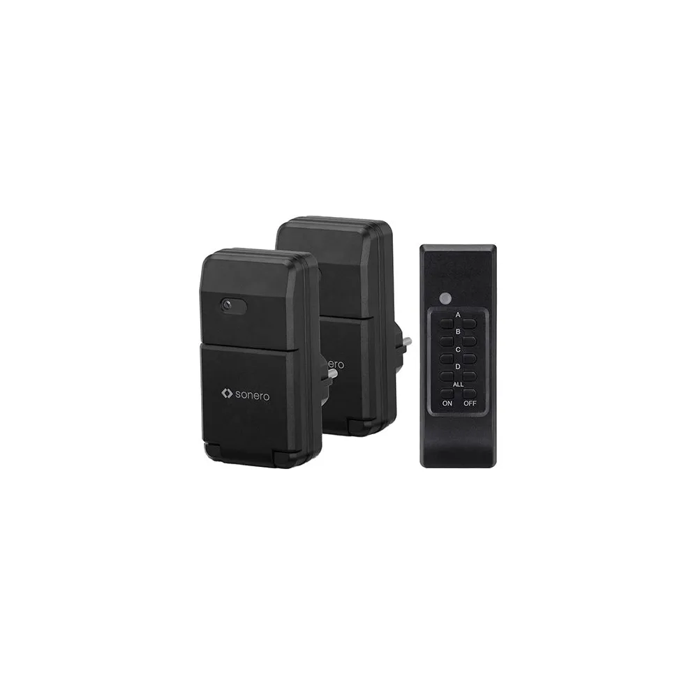 SET 2 PRIZE EXTERIOR CU TELECOMANDA 1100W SONERO