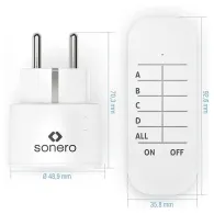 SET 3 PRIZE CU TELECOMANDA 2300W SONERO