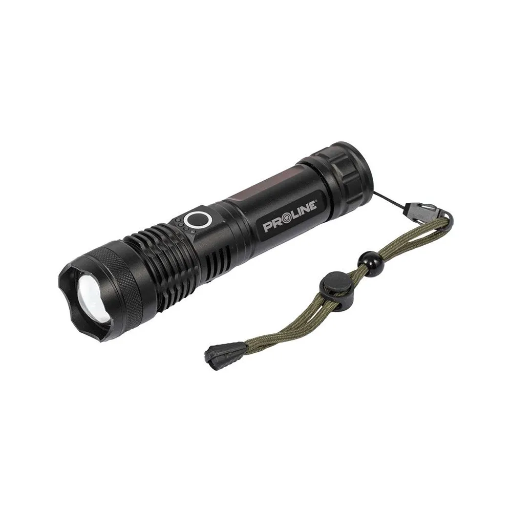 LANTERNA ALUMINIU LED ZOOM / 600LUMEN / 1200MAH