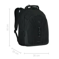 Wenger, Legacy Black Series, 16" Laptop Backpack, Black
