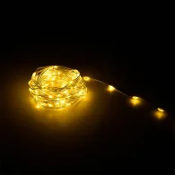 DECORATIUNE LED ALB CALD 10M REBEL