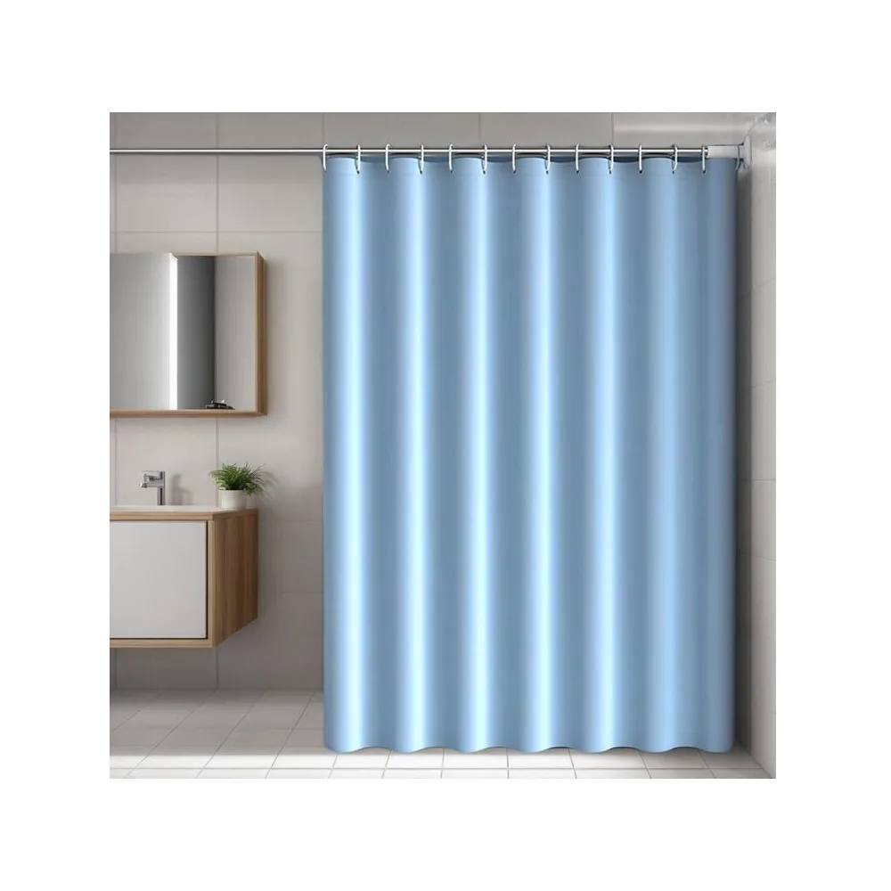 PERDEA DUS 70G / 180X200CM - ALBASTRU-DESCHIS